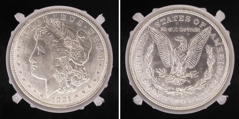 1921 Morgan Silver Dollar