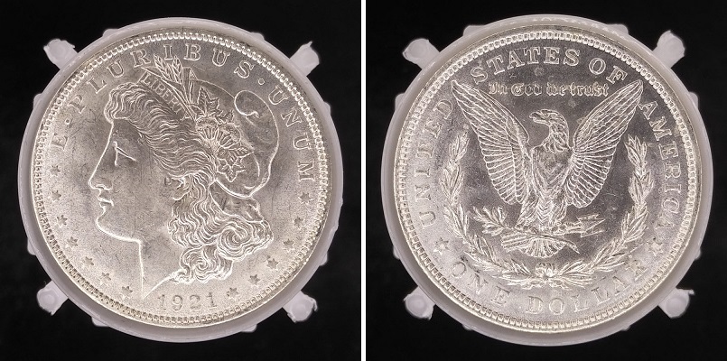 1921 Morgan Silver Dollar