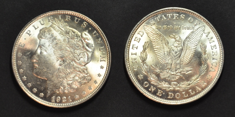 1921 Morgan Silver Dollar