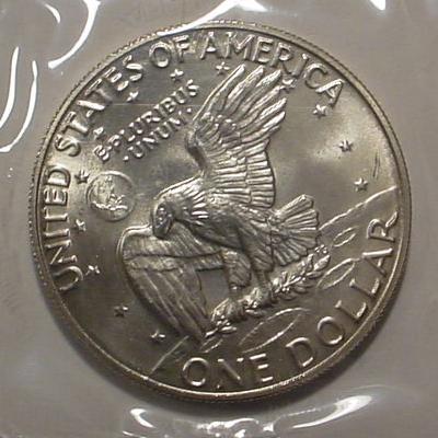 1973 Eisenhower Silver Dollar