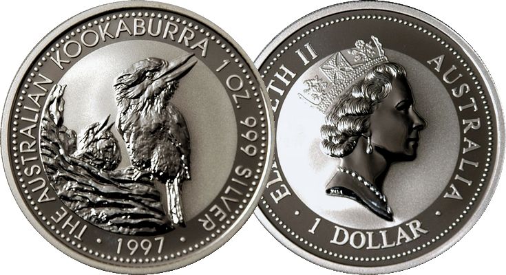 1997 Silver Kookaburra