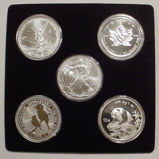 1999 World Silver Dollar Coin Set 1999-world-silver-dollar-coin-set