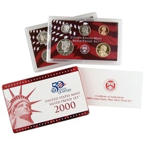 2000 United States Mint Silver Proof Set