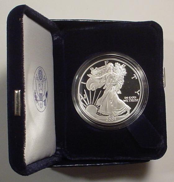 2004 Proof Silver Eagle