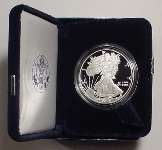 2005 Proof Silver Eagle