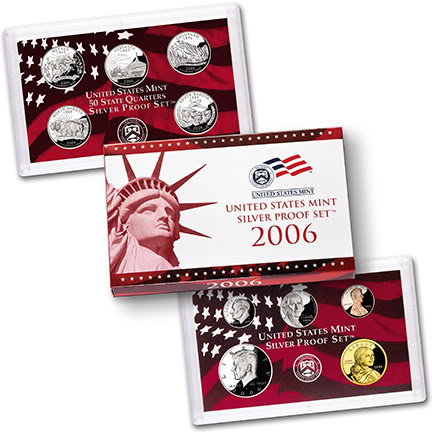 2006 United States Mint Silver Proof Set