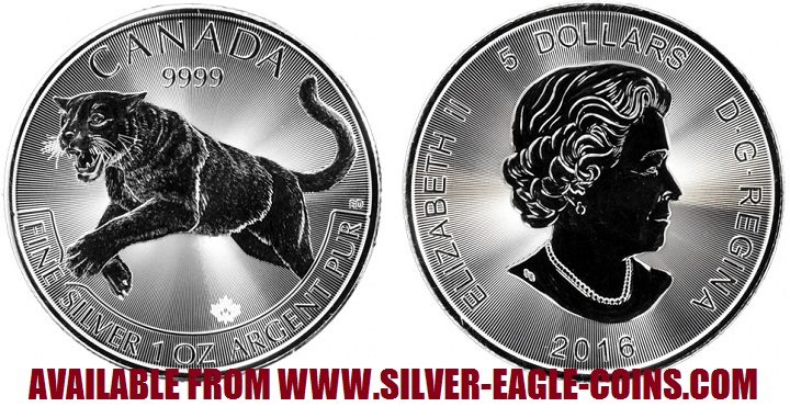 2016 Canada Silver Cougar
