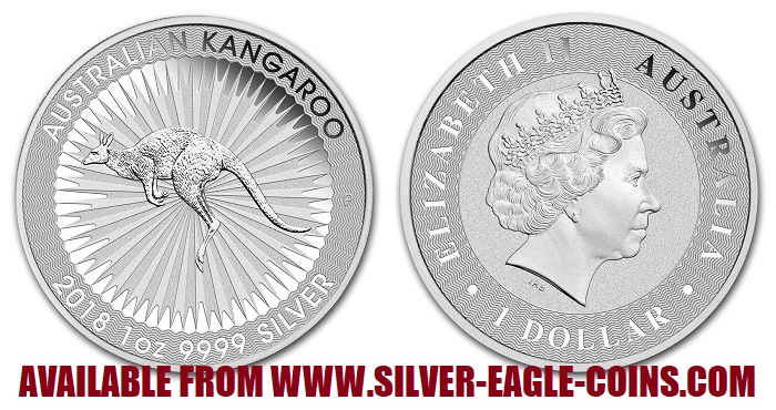 2018 Australia Silver Kangaroo