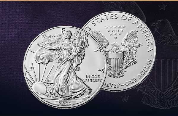 2020-W Burnished Silver Eagle