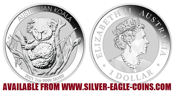 2021 Australia Silver Koala