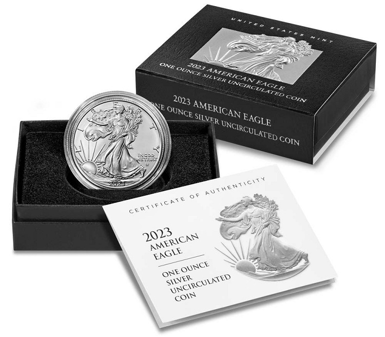 2023-W Burnished Silver Eagle