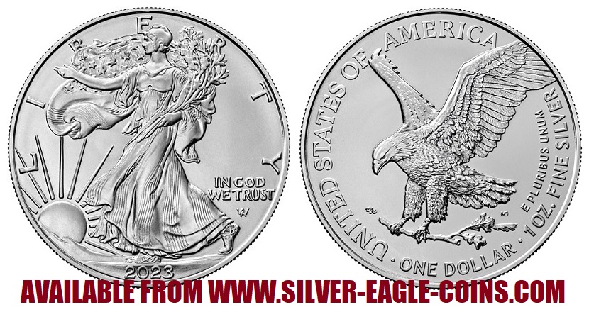 2023 Silver Eagles American Silver Eagle Coins 2023 Silver Eagles American Silver Eagle Coins