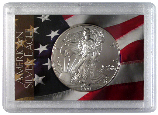 American Flag Plastic Gift Case