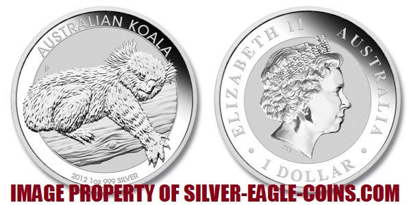 2012 Australia Silver Koala