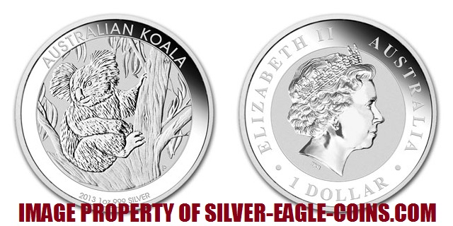 2013 Australia Silver Koala