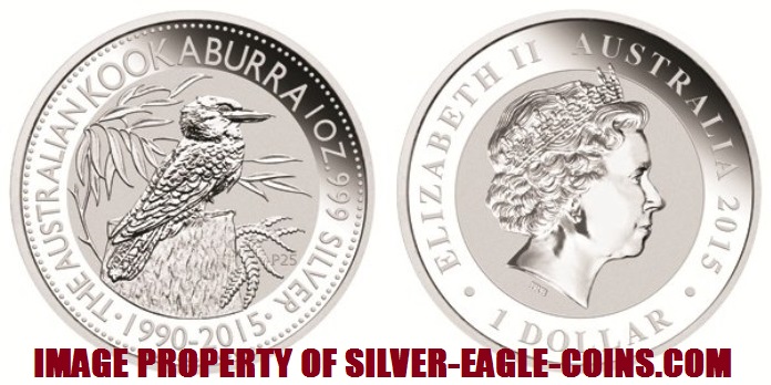 2015 Australia Silver Kookaburra