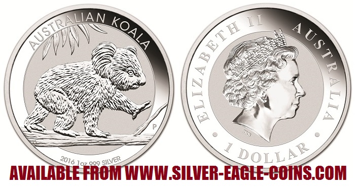 2016 Australia Silver Koala