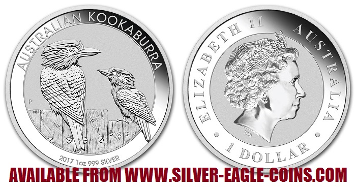 2017 Australia Silver Kookaburra