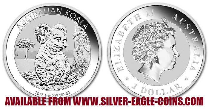 2017 Australia Silver Koala