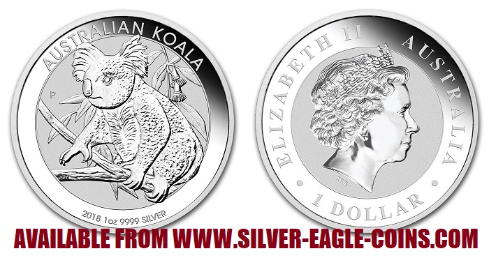 2018 Australia Silver Koala