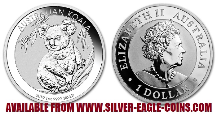 2019 Australia Silver Koala