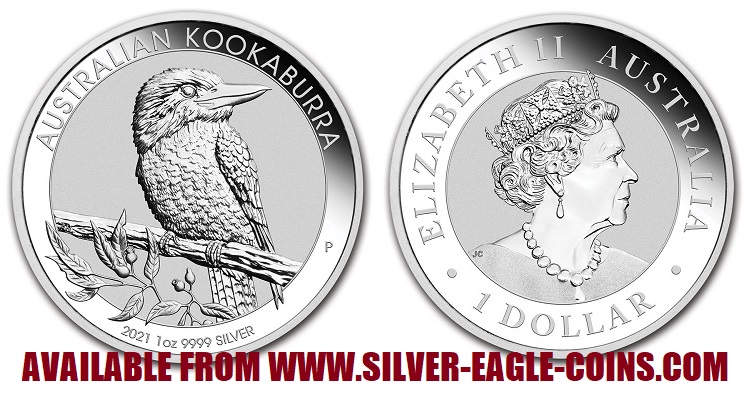2021 Australia Silver Kookaburra
