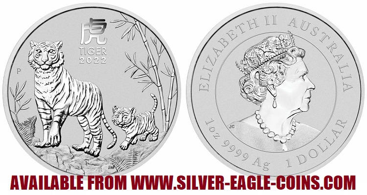 2022 Australian Lunar Silver Tiger