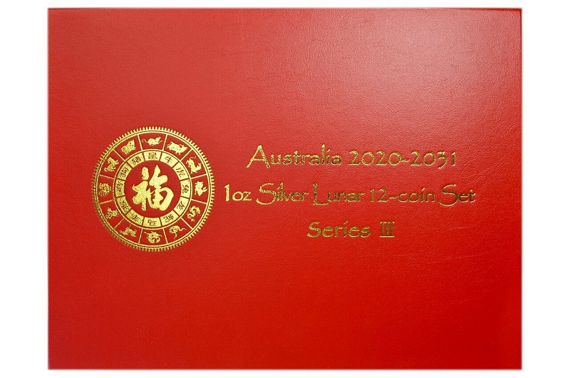 Australia Silver Lunar Series 3 Presentation Box